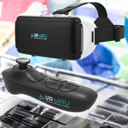 НАБОР 2в1 / Очки виртуальной реальности VMR900 Eagle Touch для смартфона 4-7"+ Контроллер для очков виртуальной реальности VMJ5000